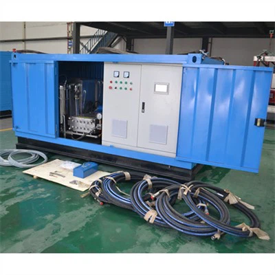 ציוד תעשייתי לניקוי צנרת בלחץ גבוה